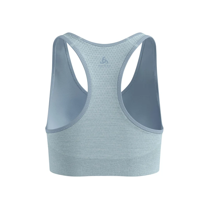 Seamless Medium Padded Sport Sport-BH Damen - hellblau