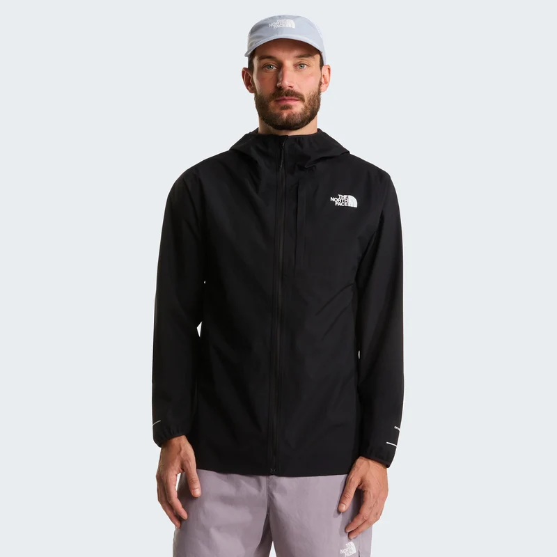 Fontanales Laufjacke Herren - schwarz