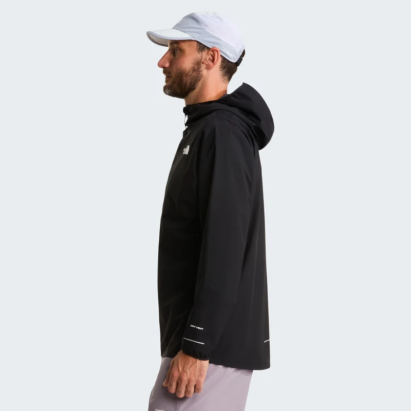 Fontanales Laufjacke Herren - schwarz