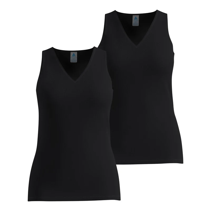 Active Light 2 pack Unterhemd Damen-schwarz