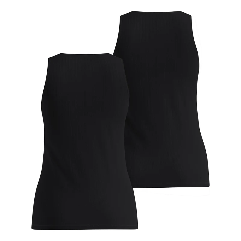 Active Light 2 pack Unterhemd Damen-schwarz