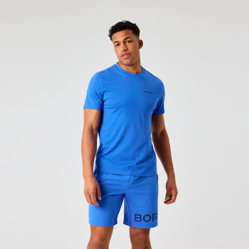 Borg T-Shirt Herren - aqua