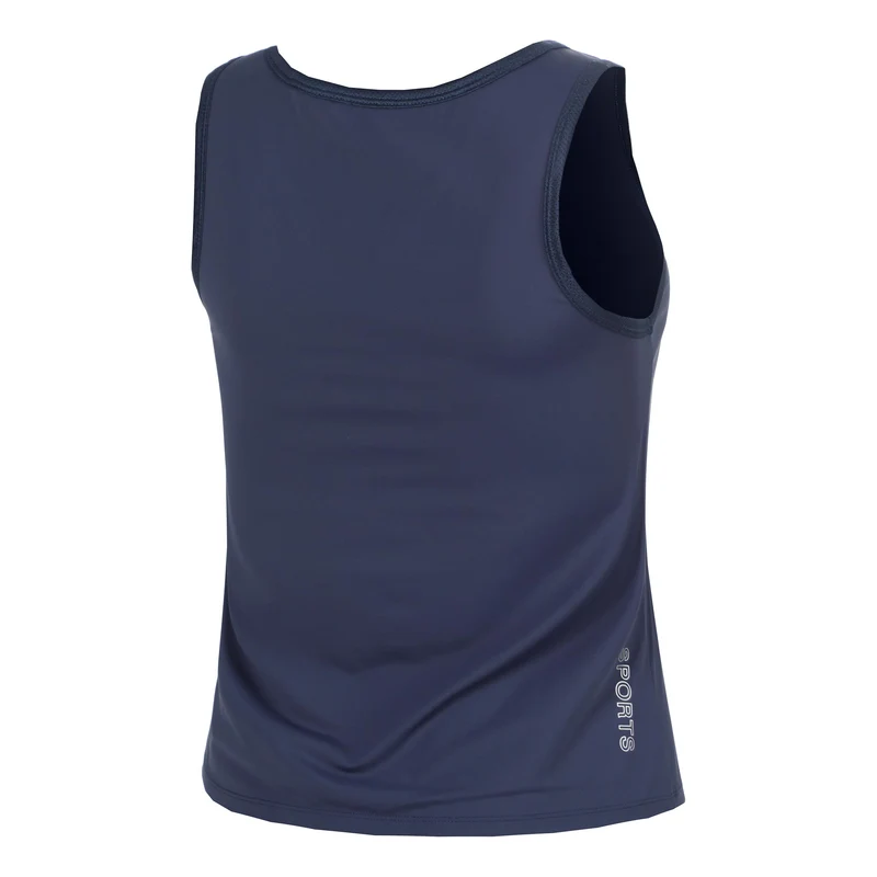 Bubble Tank-Top Damen - dunkelblau