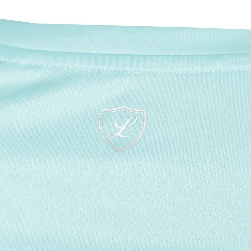 Silvia T-Shirt Damen - flieder, mint