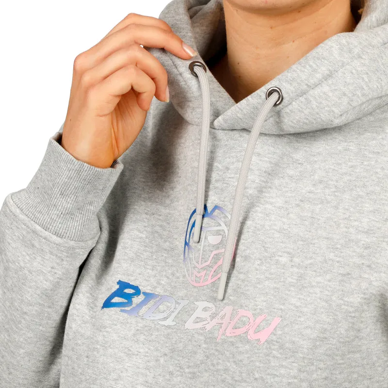 Hey Laguna Logo Hoody Damen-hellgrau