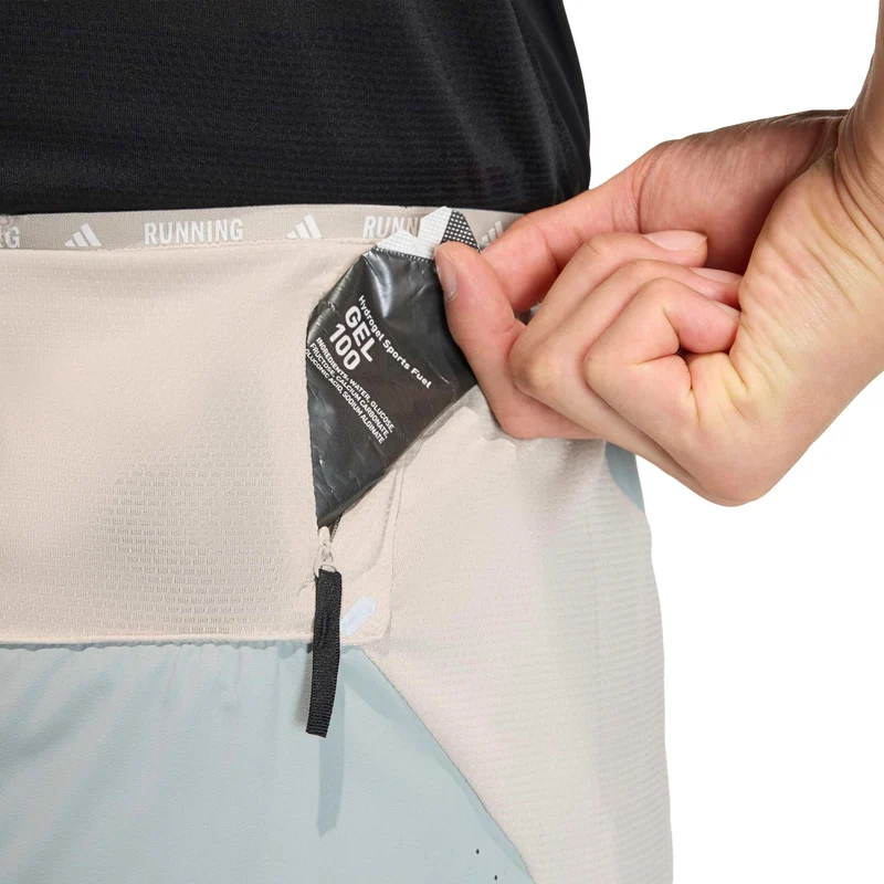 adi365 Breeze 5in Laufshorts Herren-grau