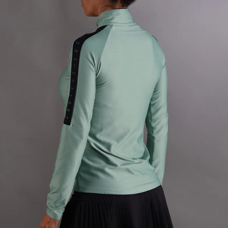 Kirsch Iconic Ii Longsleeve Damen-Grün,Dunkelblau