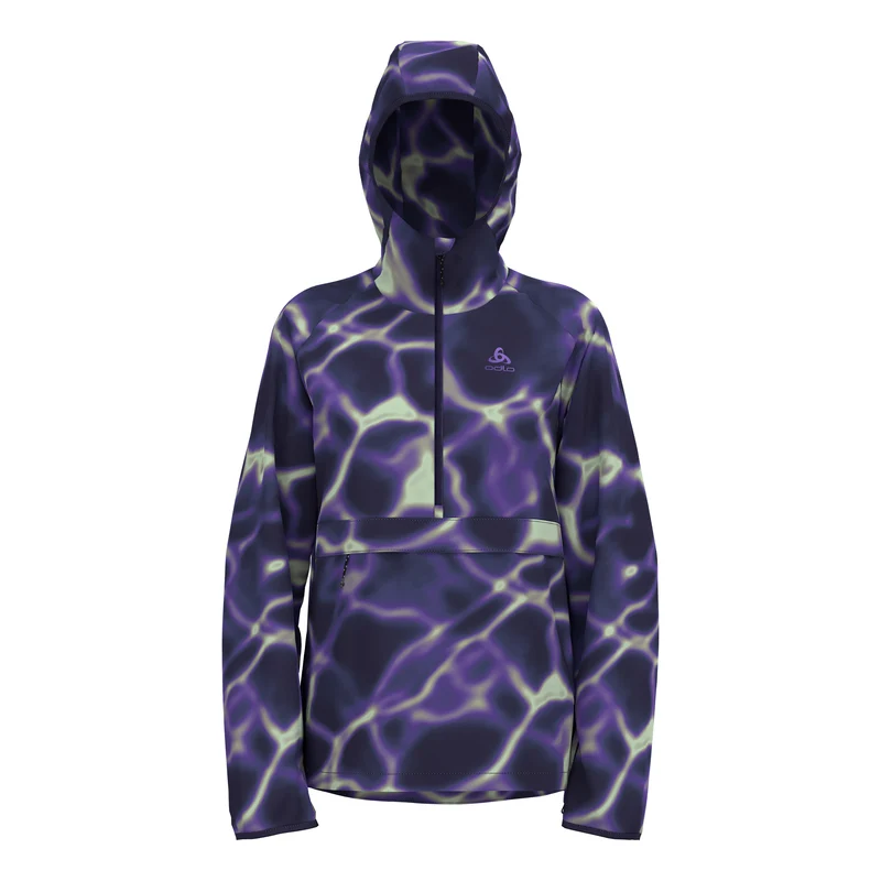 Zeroweight Print Laufjacke Damen-Lila