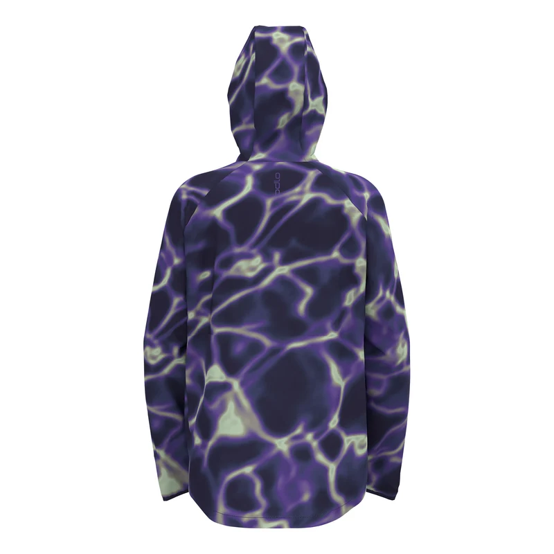 Zeroweight Print Laufjacke Damen-Lila