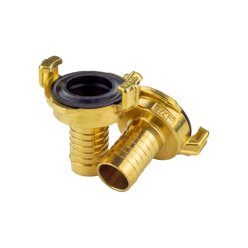 Geka-Schlauchstück M. Tülle 3/4" Anlagenzubehör-Gold,Schwarz