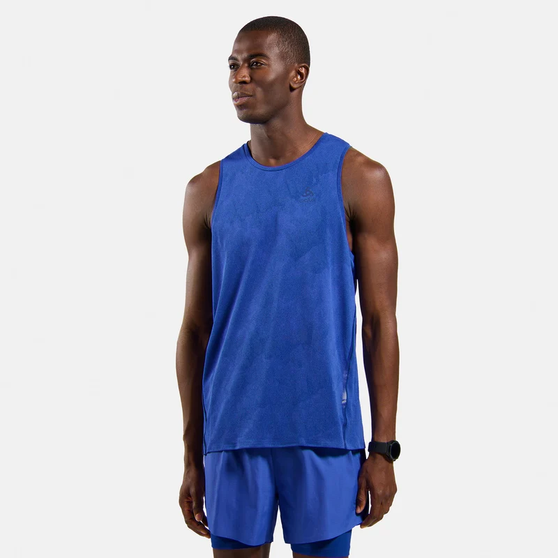 Zeroweight Engineered Chill-Tec Laufshirt Herren-blau