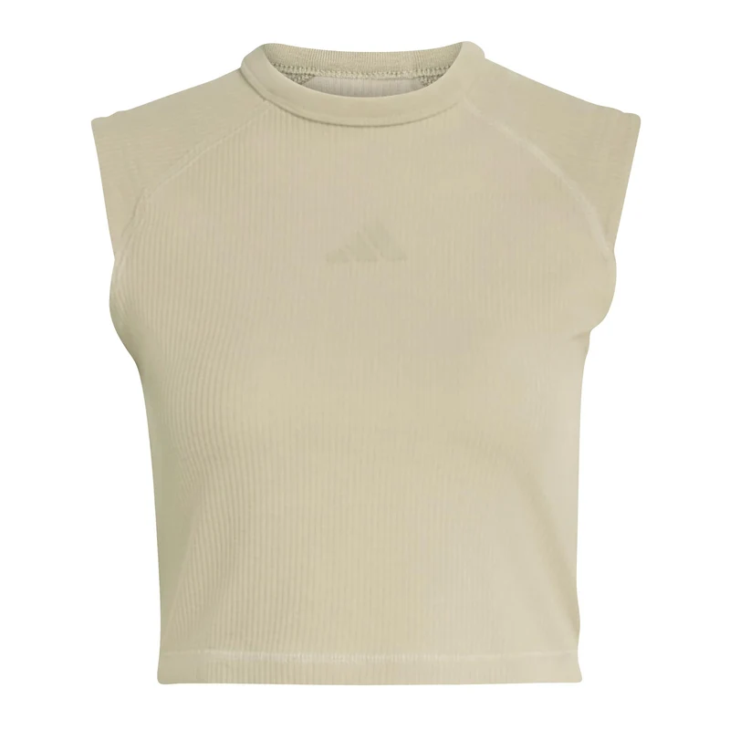 All SZN Rib Tank-Top Damen - beige