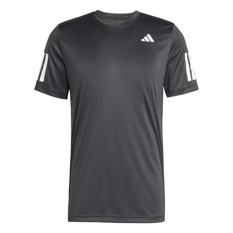 Club 3Stripes T-Shirt Herren-schwarz