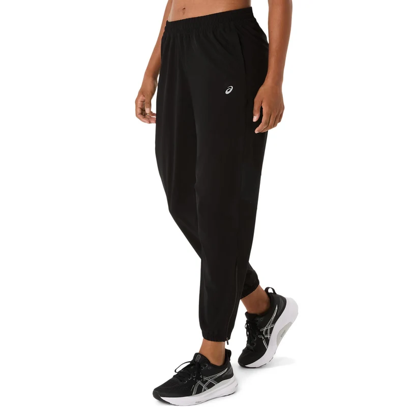 Core Woven Laufhose Damen-Schwarz