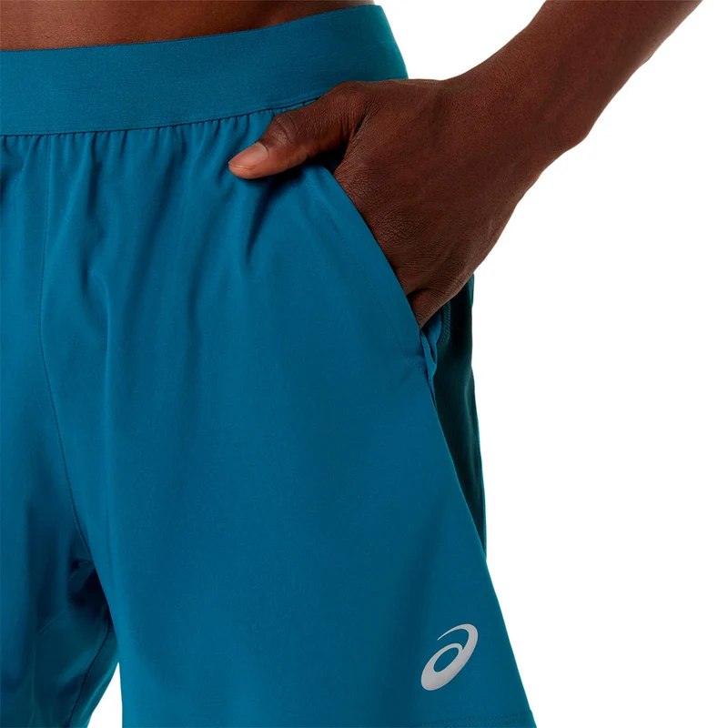 Road 2in1 5in Laufshorts Herren-türkis, türkis