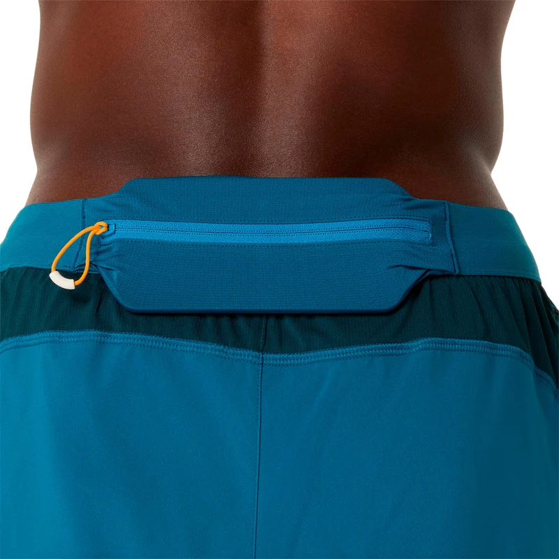 Road 2in1 5in Laufshorts Herren-türkis, türkis