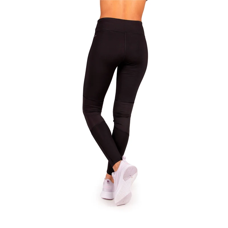 Run Favorite Regular Rise Long Tight Damen-Schwarz