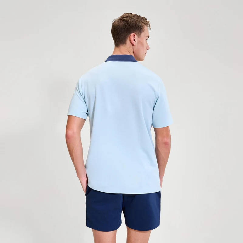 Vergo Polo Herren - hellblau