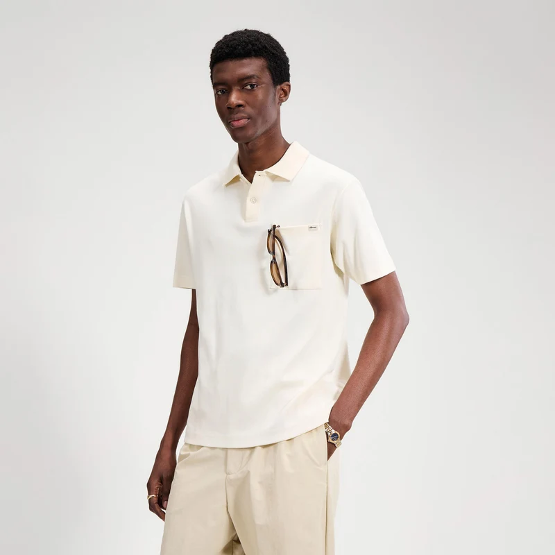 Arivito Polo Herren - creme