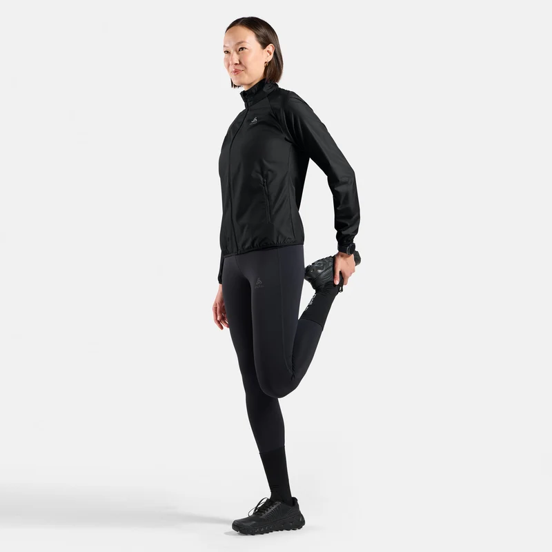 Essential Light Laufjacke Damen-schwarz