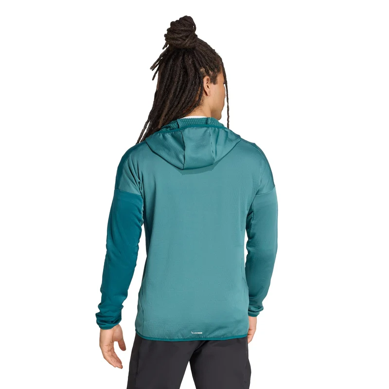 Terrex XPR Light Fleece Laufjacke Herren - türkis, grün
