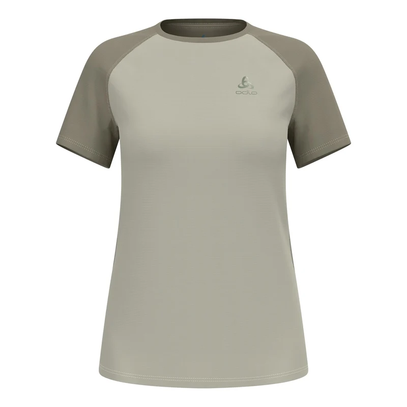 X-Alp Trail Laufshirt Damen-grau, oliv