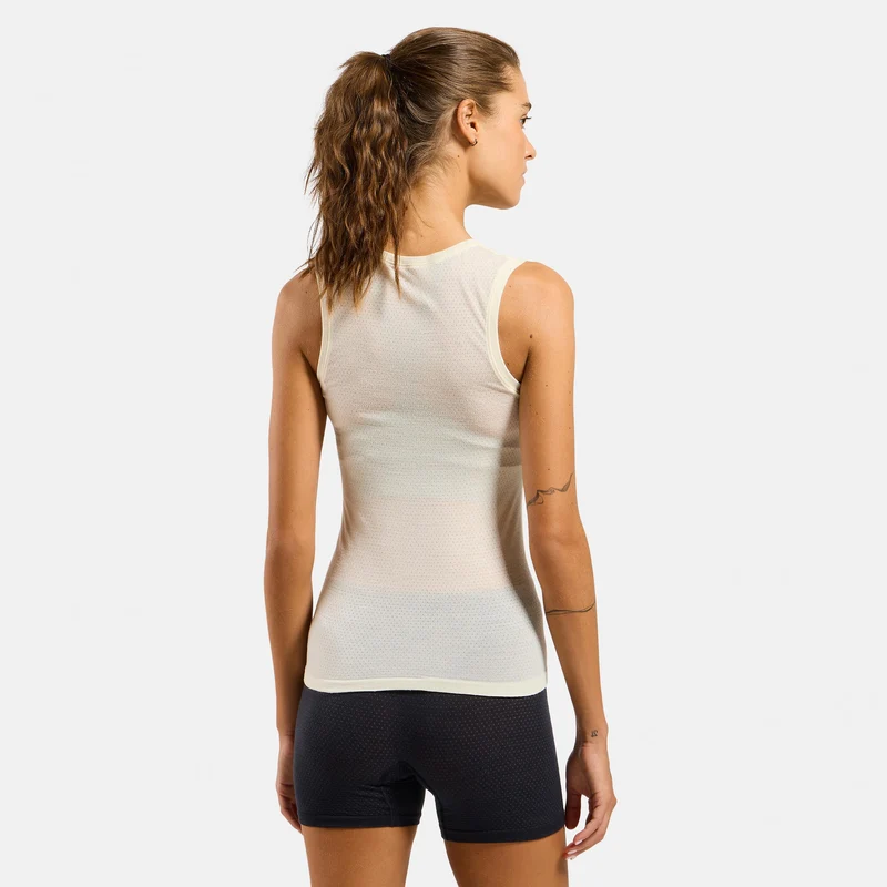 Merino PW 140 Seamless Unterhemd Damen-beige