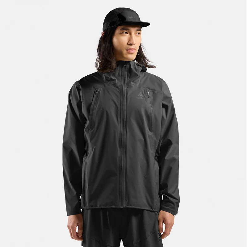 X-Alp Waterproof Pro Laufjacke Herren - schwarz
