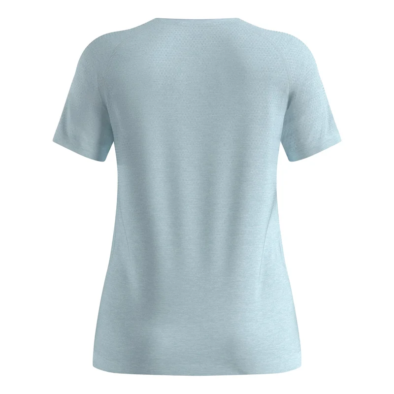 Essential Seamless Laufshirt Damen - hellblau