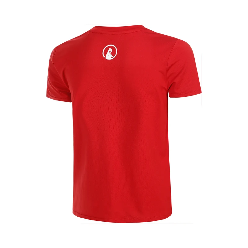 Receiver T-Shirt Jungen - rot, weiß