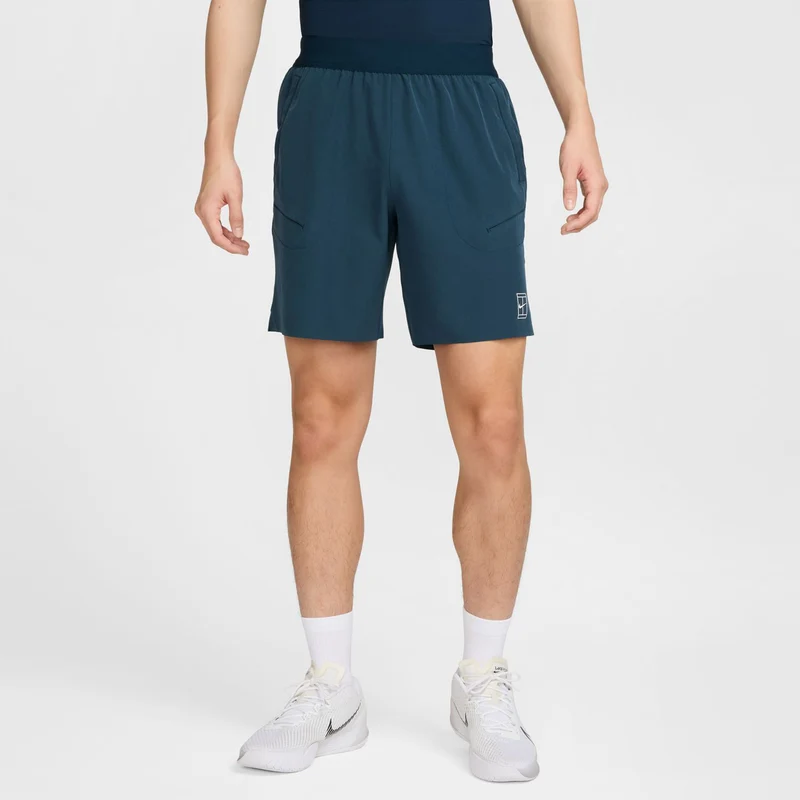 Court Dri-Fit Advantage 8in Shorts Herren-Dunkelblau,Weiß
