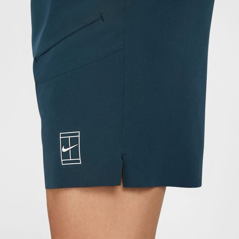 Court Dri-Fit Advantage 8in Shorts Herren-Dunkelblau,Weiß