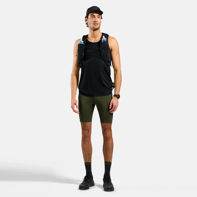 Zeroweight Chill-Tec Laufshirt Herren-schwarz