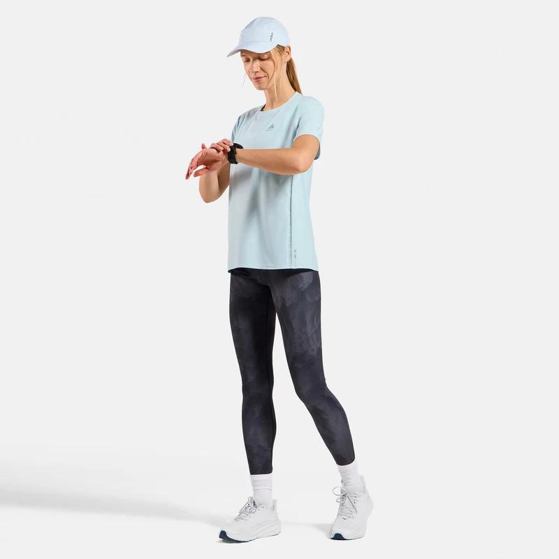 Zeroweight Chill-Tec Laufshirt Damen-hellblau