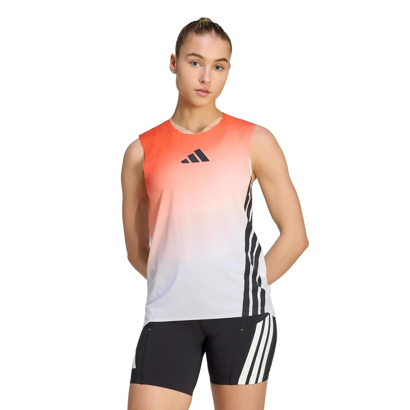 Terrex XPR Pro Laufshirt Damen-weiß, orange