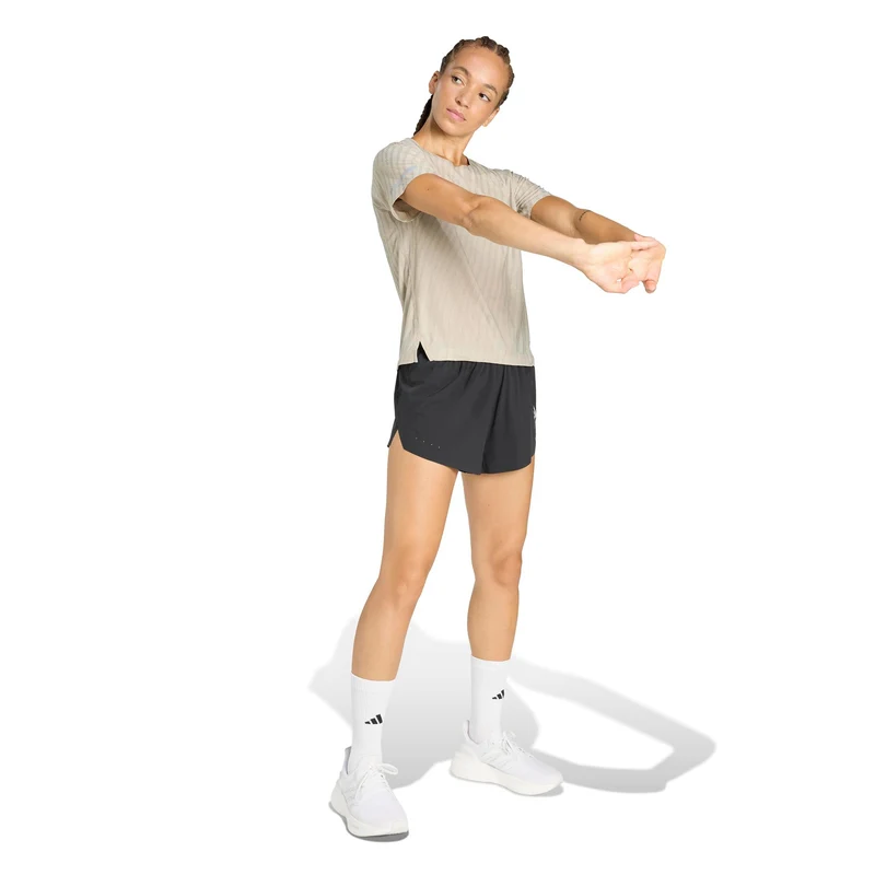 adi365 3in Laufshorts Damen-schwarz
