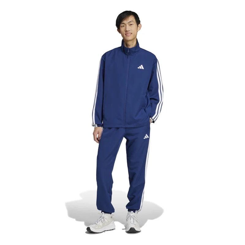 3Stripes Woven Trainingsanzug Herren - dunkelblau