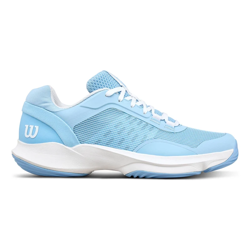 Hurakn Pro V2 Padelschuh Damen-blau, weiß