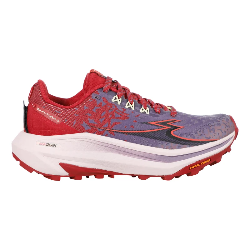 Futura 3 Trailschuh Damen - lila, rot