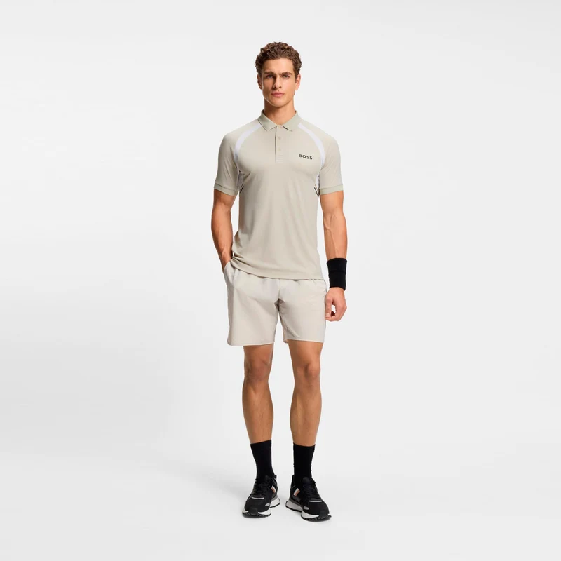 Spin Polo Herren-beige