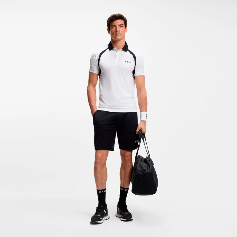 Spin Polo Herren-weiß