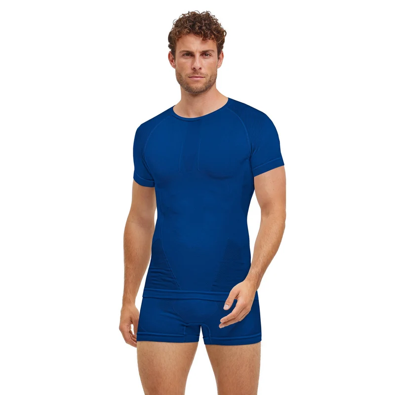 Warm Unterhemd Herren - blau