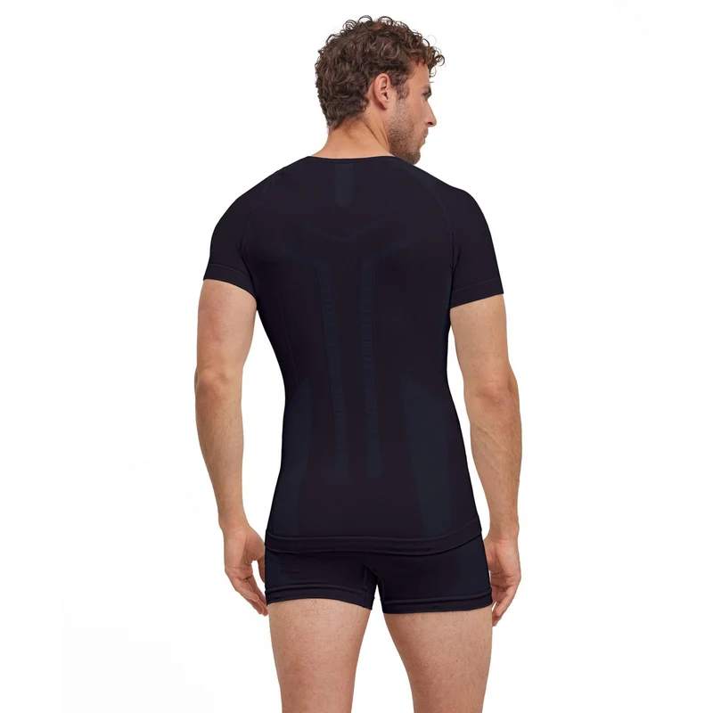 Warm Unterhemd Herren - schwarz