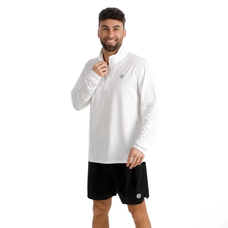 Crew 2.0 Longsleeve Herren-weiß