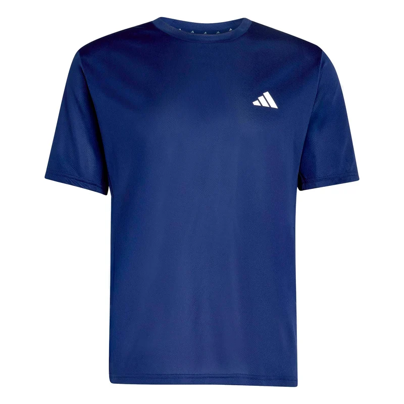 Basic T-Shirt Herren-dunkelblau