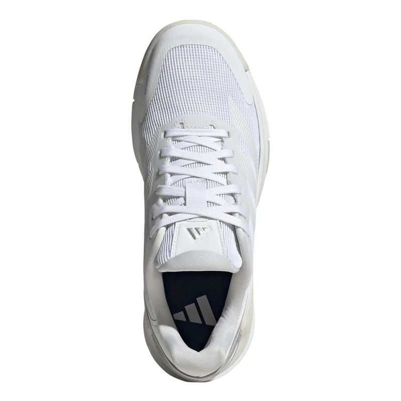 Crazyquick LS Padelschuh Damen - weiß, silber