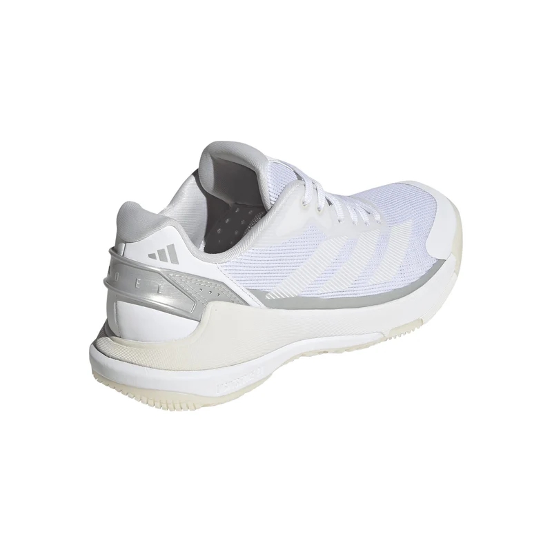 Crazyquick LS Padelschuh Damen - weiß, silber