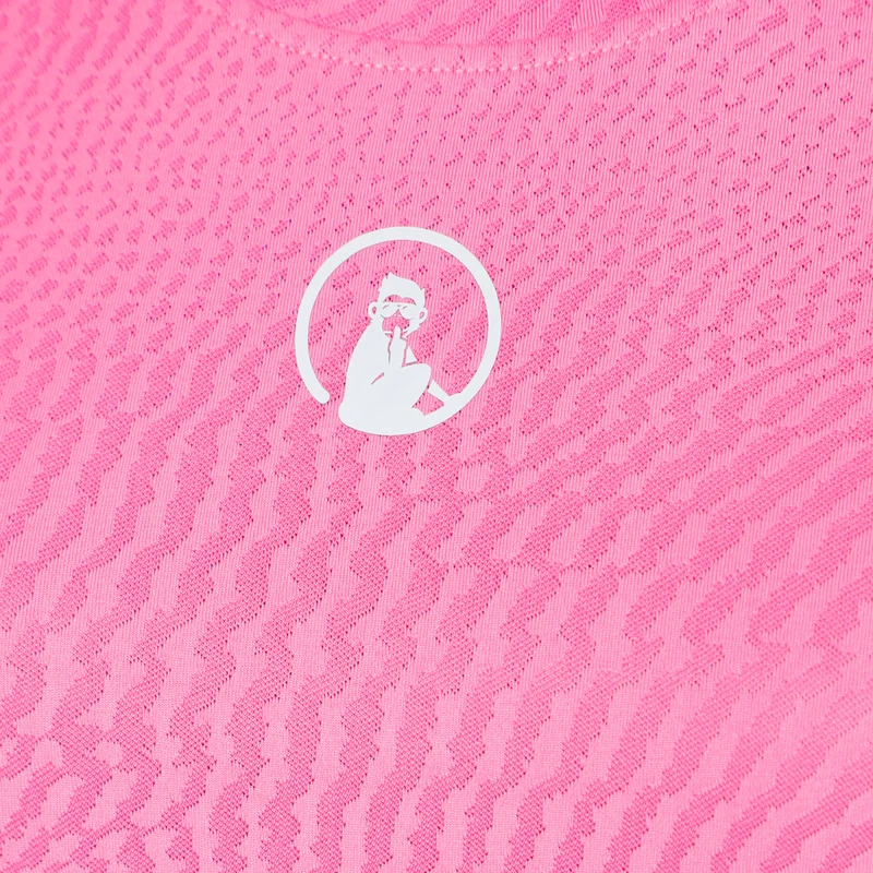 Spin T-Shirt Damen - pink, weiß