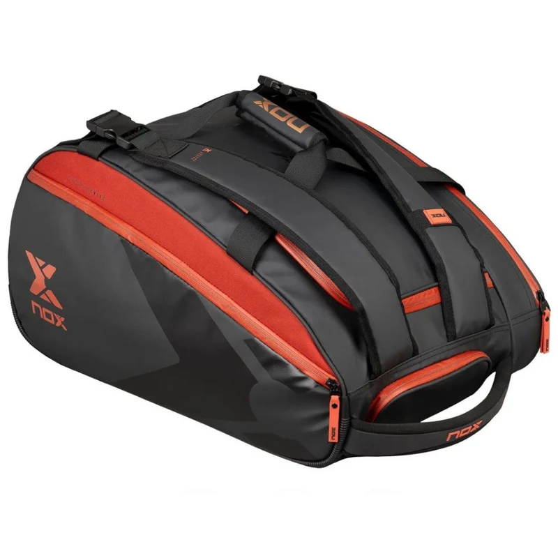 Nox Luxury Open Series Padel Bag (Black/Red)