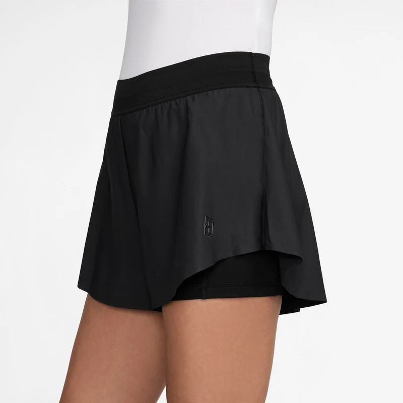 Court Dri-Fit Advantage Ace Shorts Damen - schwarz, schwarz